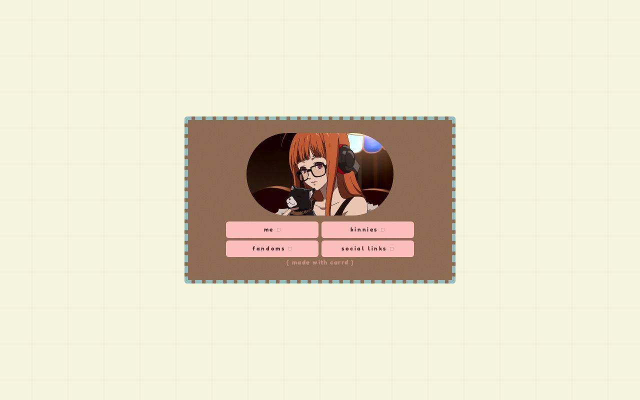 Carrd profile picture for @fugu